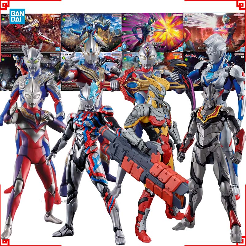 Model Kit Ultraman Zero - بانداي الترامان أطقم منمذجة FRS تيغا