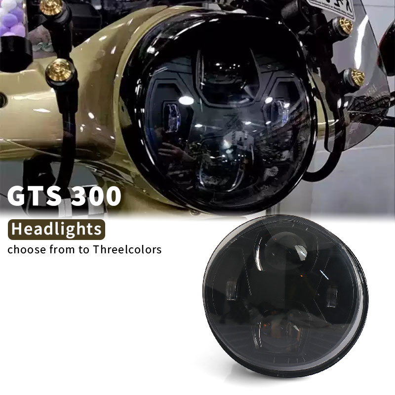 Model Kit Vespa - طقم إضاءة أمامي ليد مستدير لفيسبا
