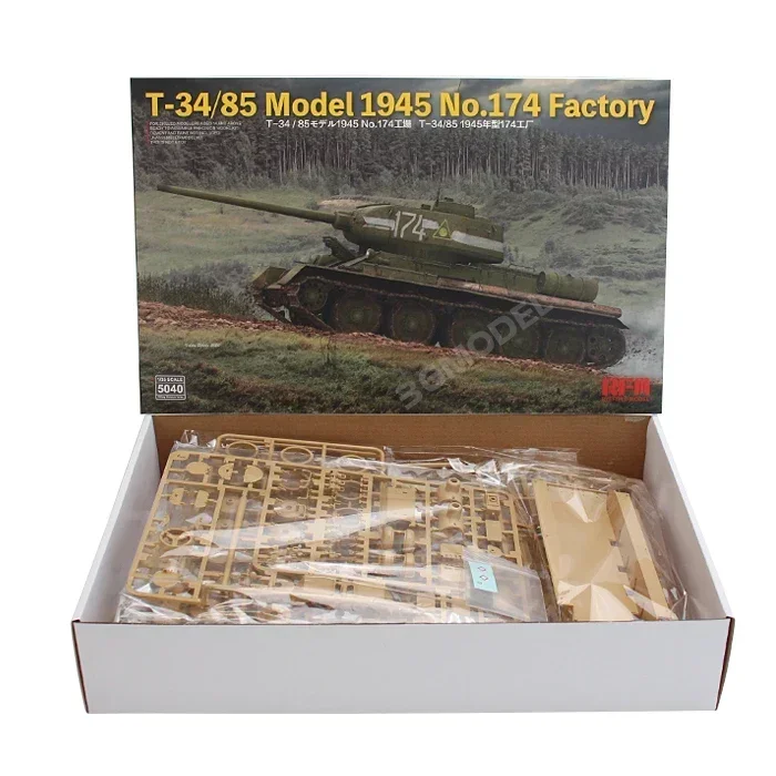 رايفيلد التجمع نموذج RM-5040 1 - مراجعة Paint Model Kit وسعره