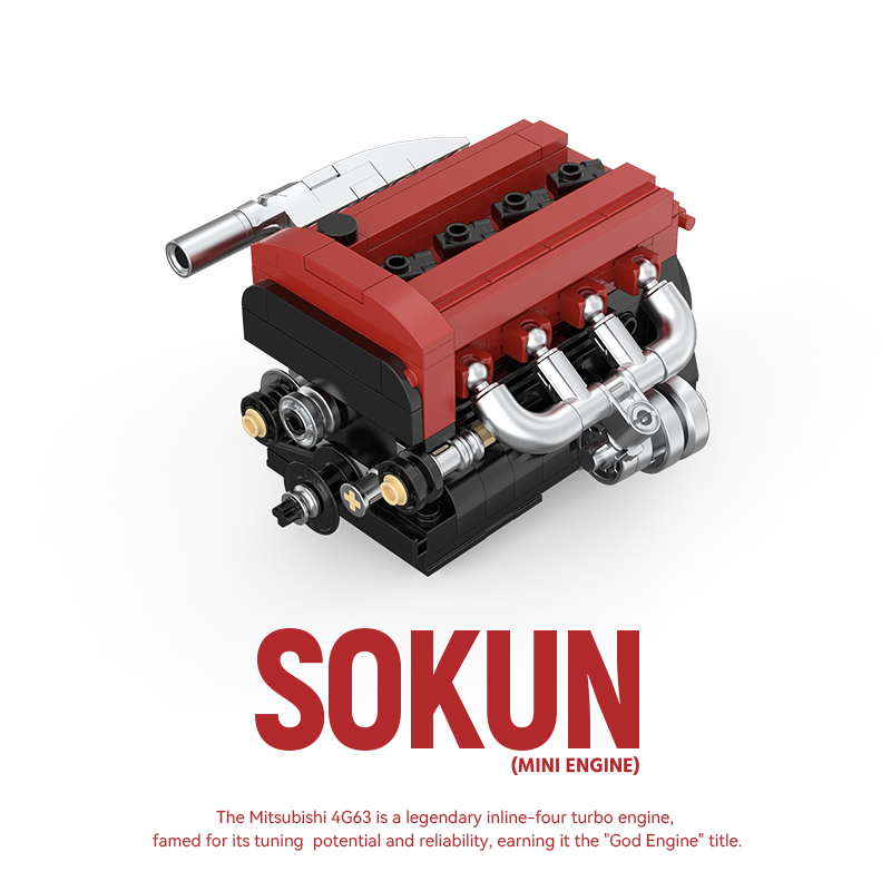 طقم بناء محرك مصغر، قطع بناء م - مراجعة Model Kit Engine وسعره