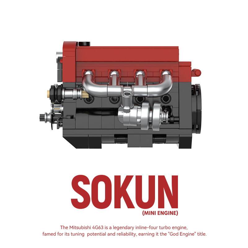 طقم بناء محرك مصغر، قطع بناء م - مراجعة Model Kit Engine وسعره