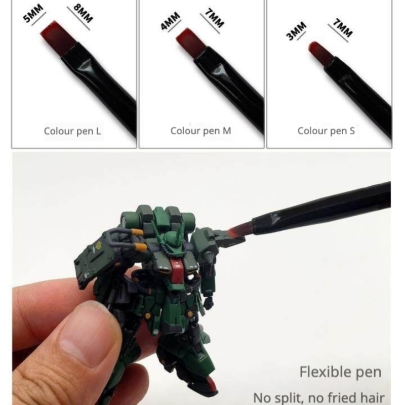 مجموعة فرش رسم يدوية MSWZ MS-0 - مراجعة Paint Model Kit وسعره